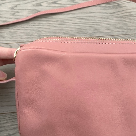 Mansur Gavriel Double Zip Crossbody Bag Pink - Picture 8 of 13